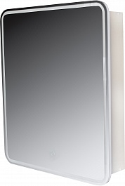 Style Line Зеркальный шкаф Каре 50 L с подсветкой – фотография-2